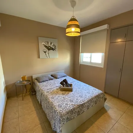 2 Cozy Apts, Fast Internet, 5 Min Walk To Beach! ラルナカ